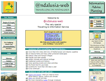 Tablet Screenshot of andalusia-web.com